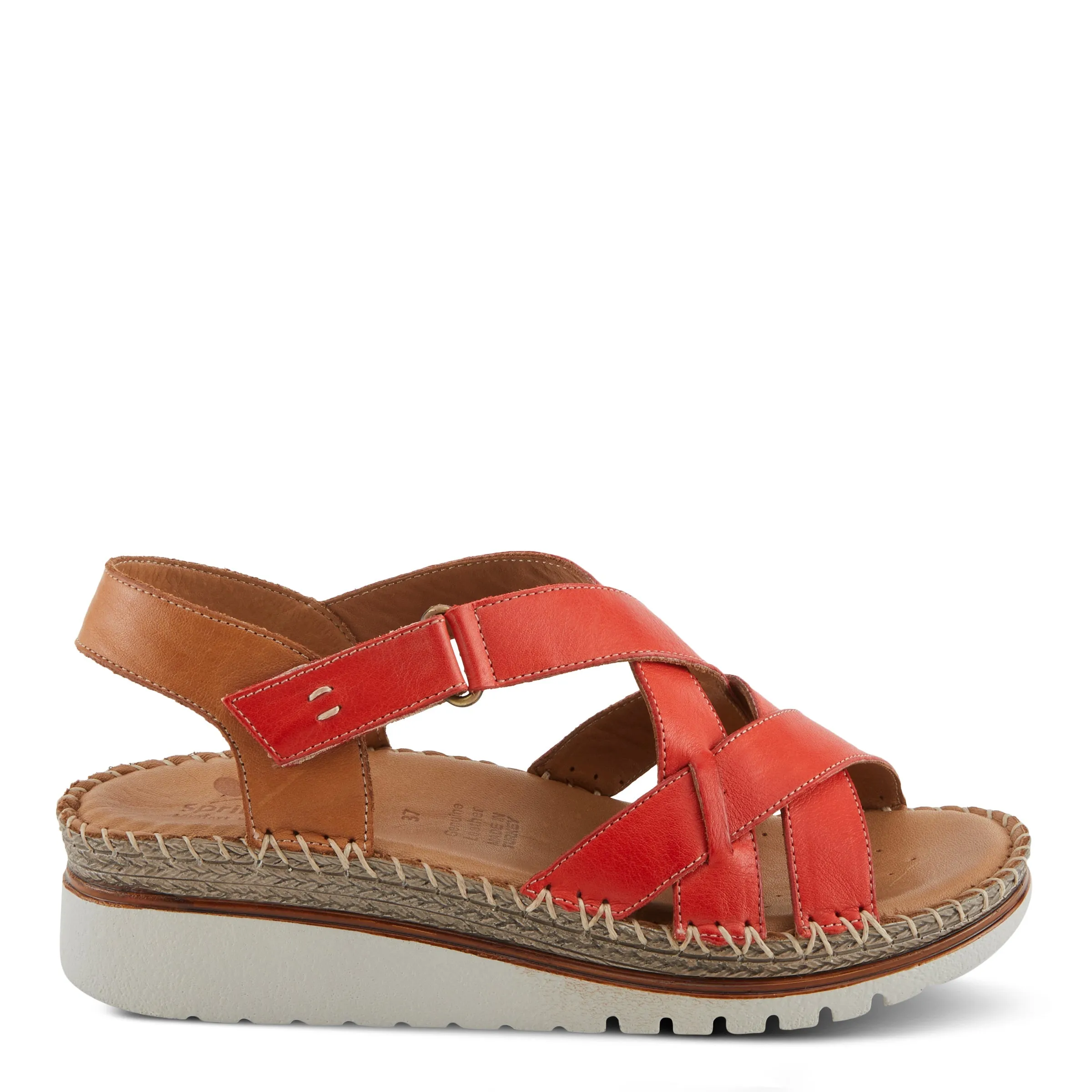 Spring Step Shoes Migula Women’s Two Tone Leather Sandals