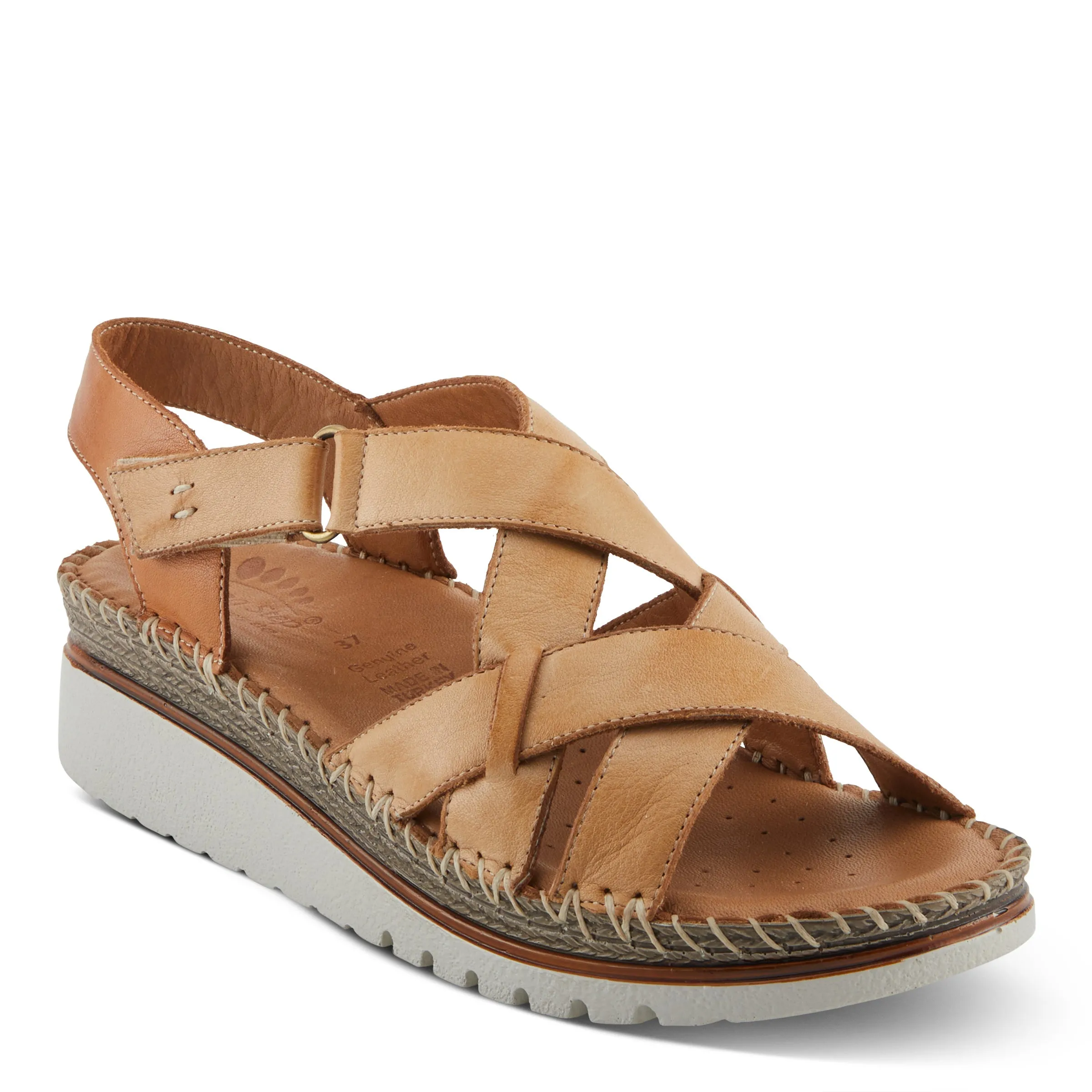 Spring Step Shoes Migula Women’s Two Tone Leather Sandals