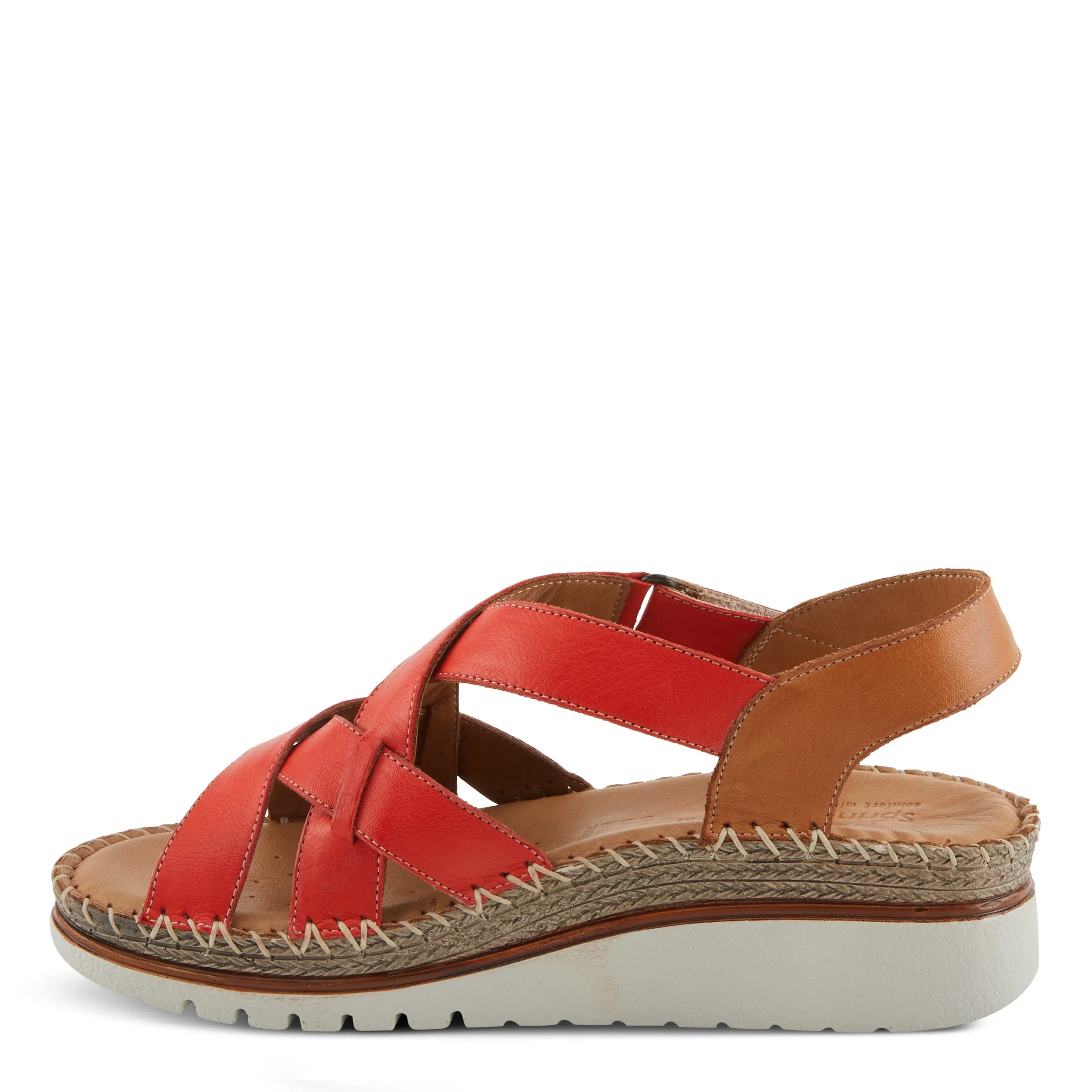 Spring Step Shoes Migula Women’s Two Tone Leather Sandals