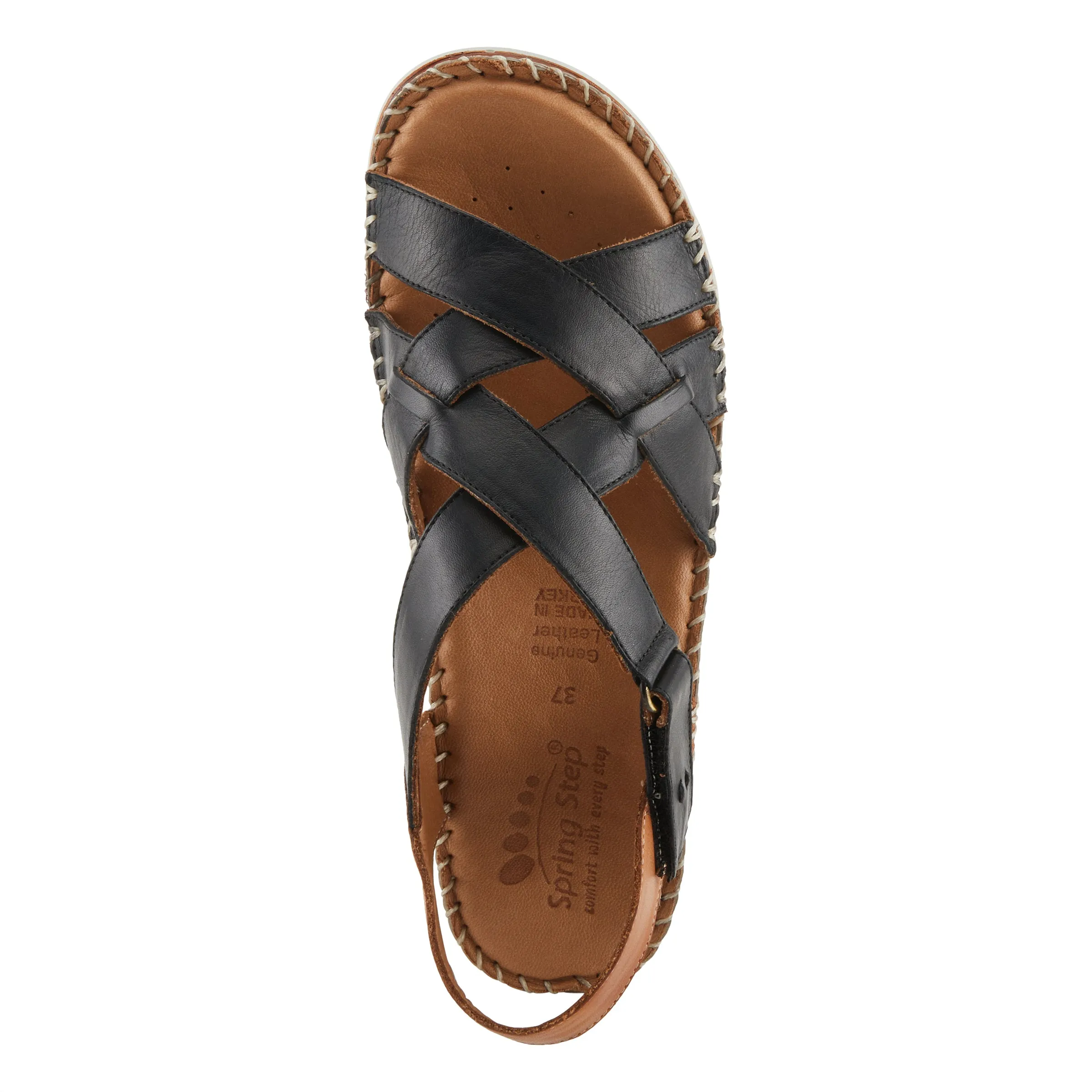 Spring Step Shoes Migula Women’s Two Tone Leather Sandals