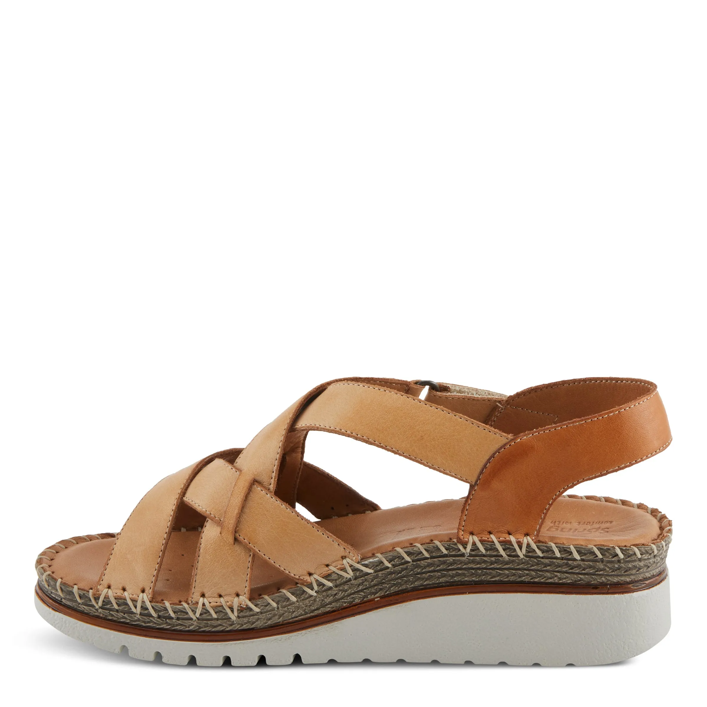 Spring Step Shoes Migula Women’s Two Tone Leather Sandals