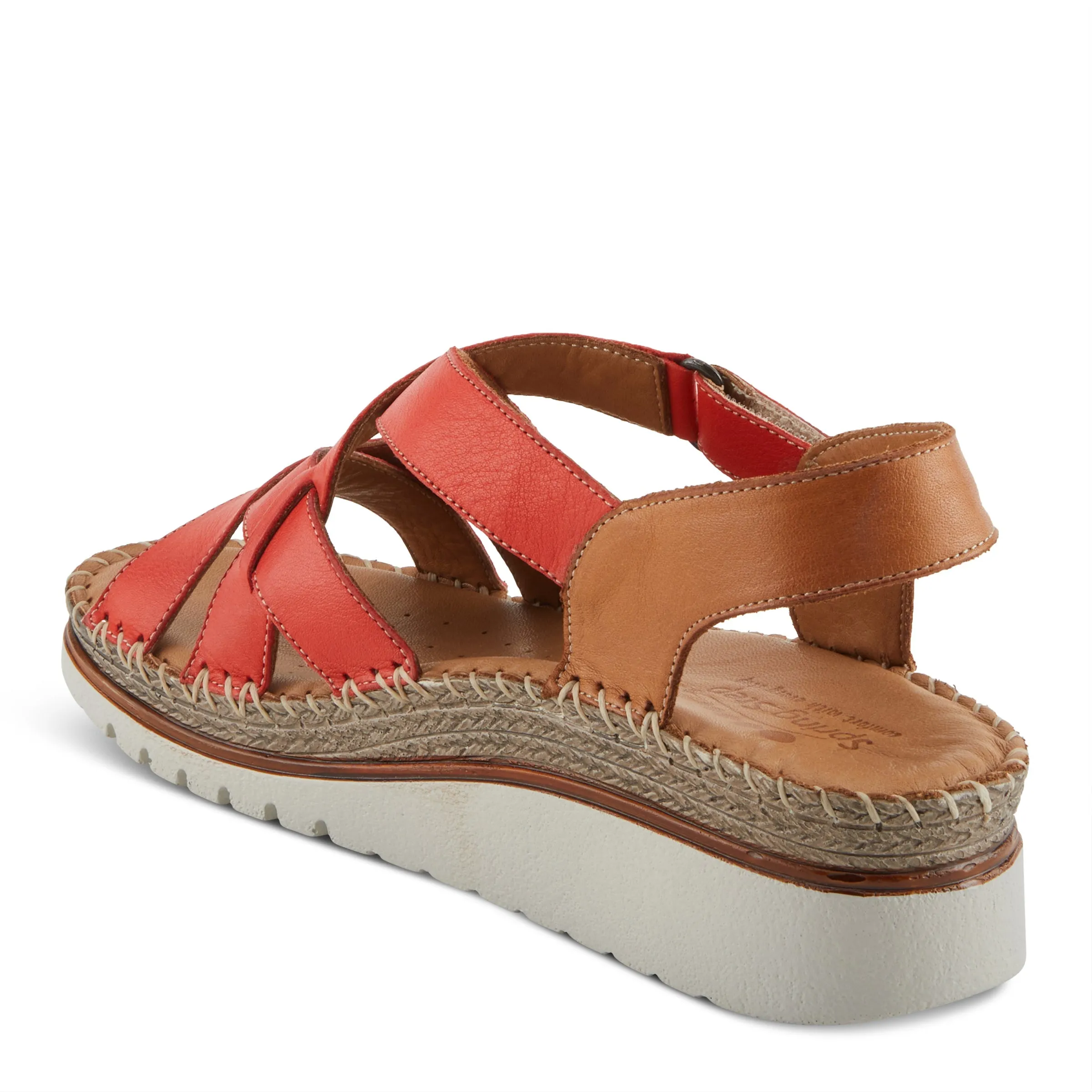 Spring Step Shoes Migula Women’s Two Tone Leather Sandals
