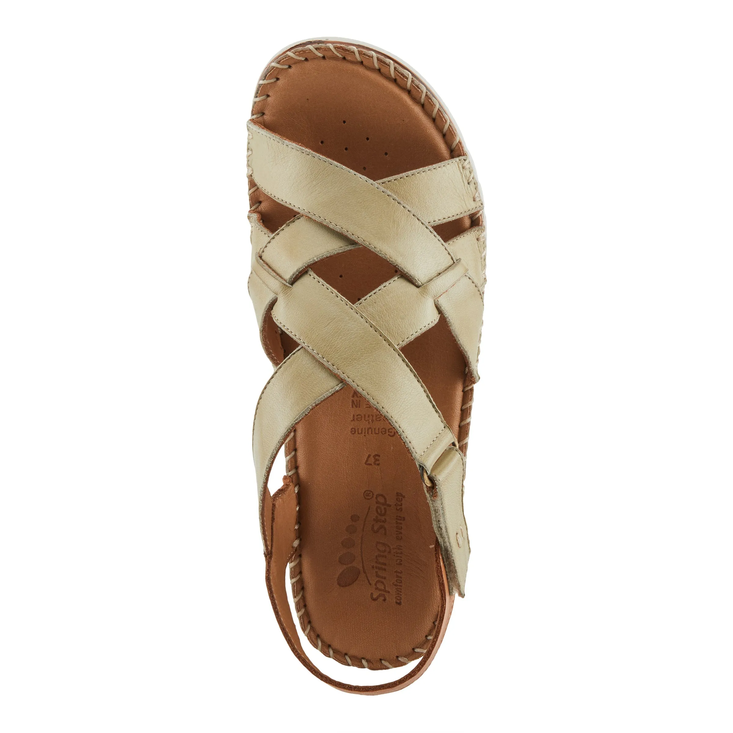 Spring Step Shoes Migula Women’s Two Tone Leather Sandals