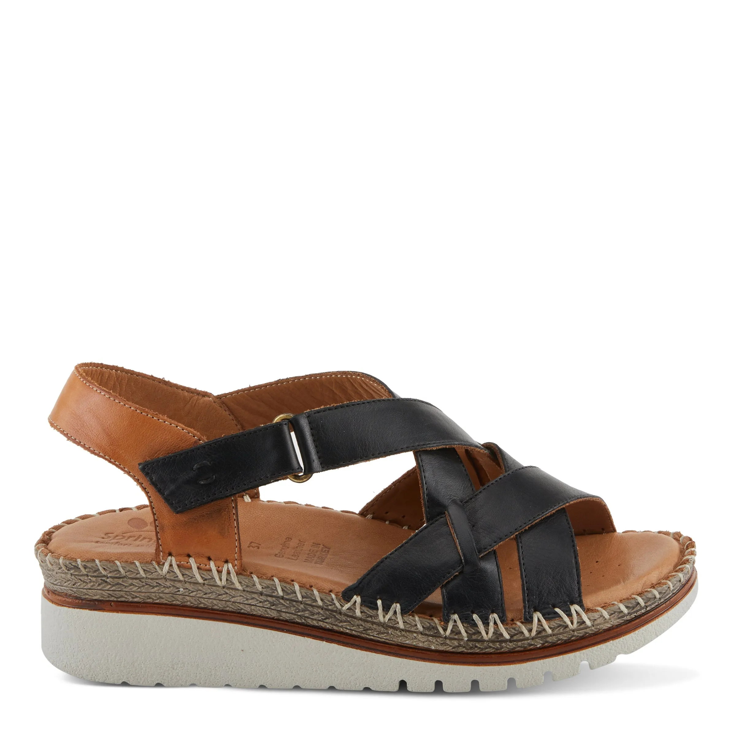 Spring Step Shoes Migula Women’s Two Tone Leather Sandals