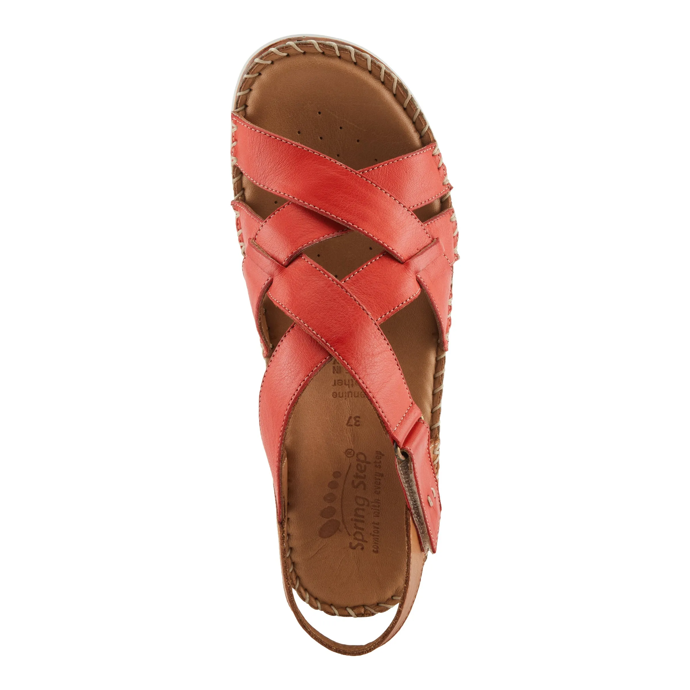 Spring Step Shoes Migula Women’s Two Tone Leather Sandals