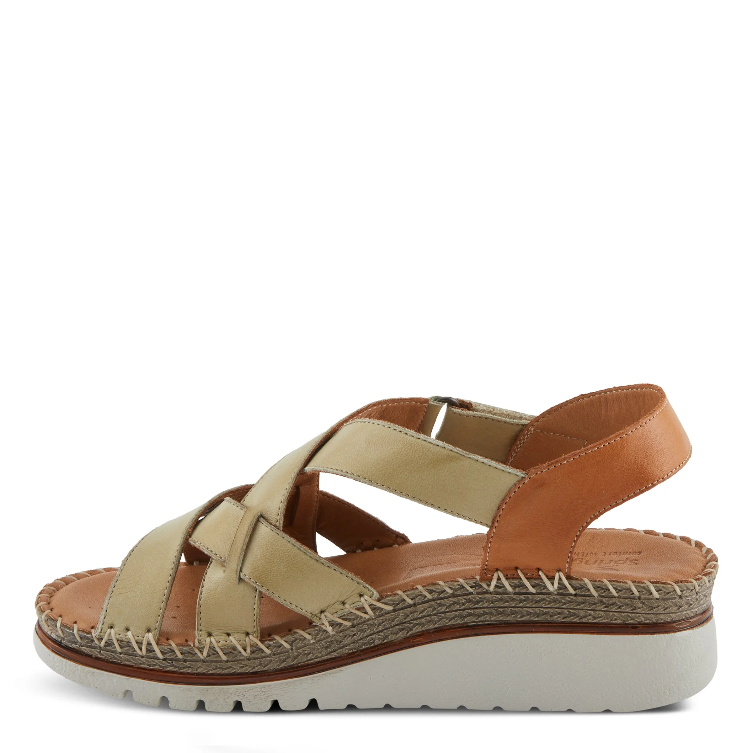 Spring Step Shoes Migula Women’s Two Tone Leather Sandals
