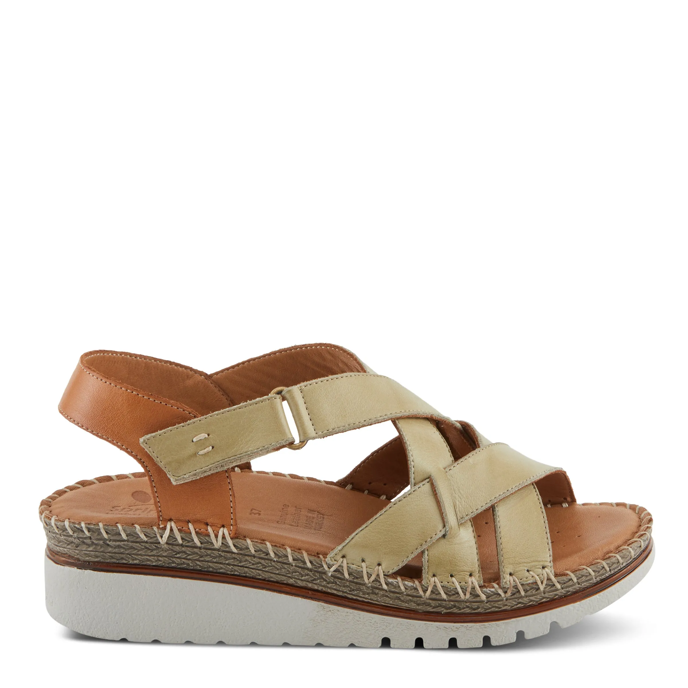 Spring Step Shoes Migula Women’s Two Tone Leather Sandals