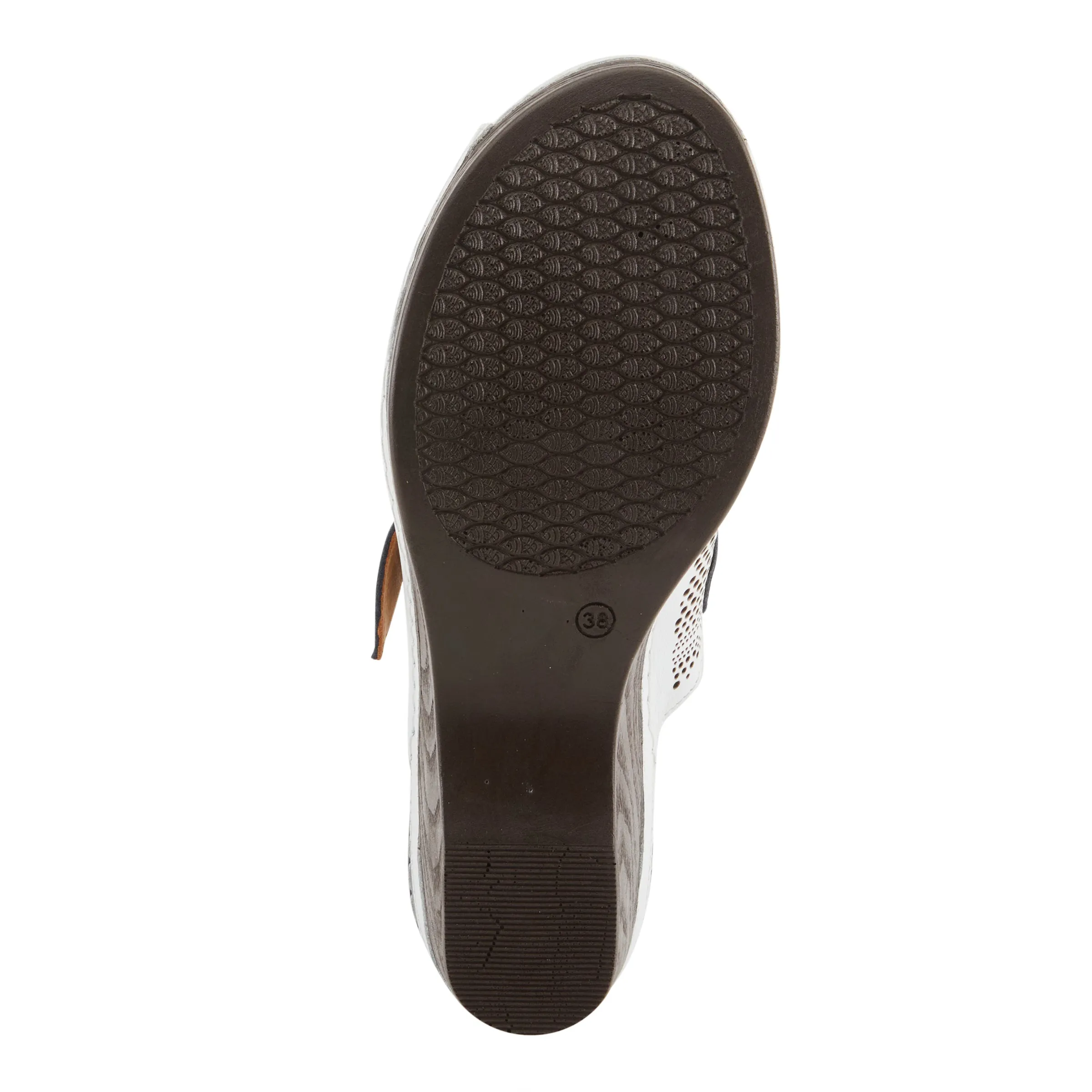 Spring Step Shoes Momelle Sandals Women’s Perforated Leather 3" Heel