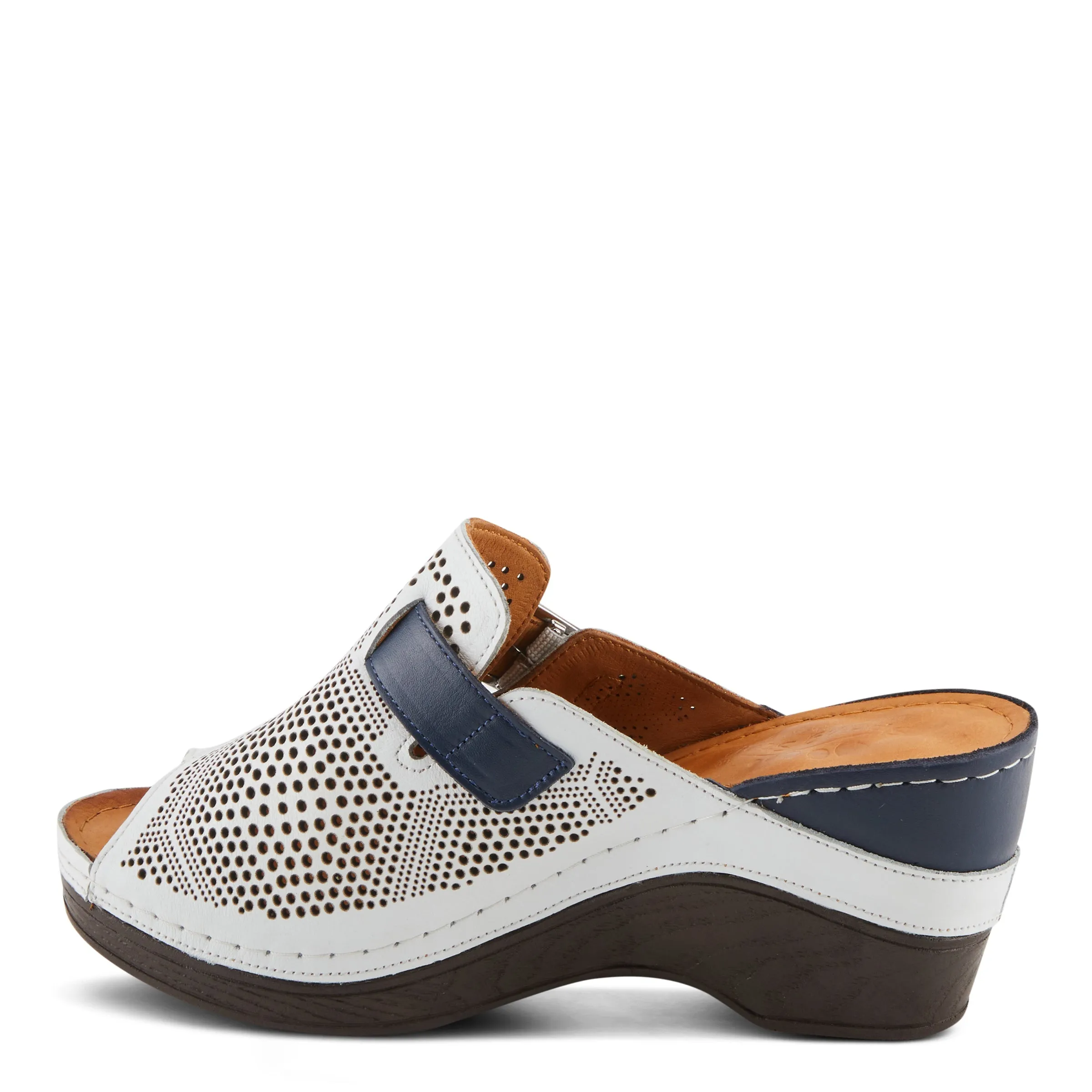 Spring Step Shoes Momelle Sandals Women’s Perforated Leather 3" Heel