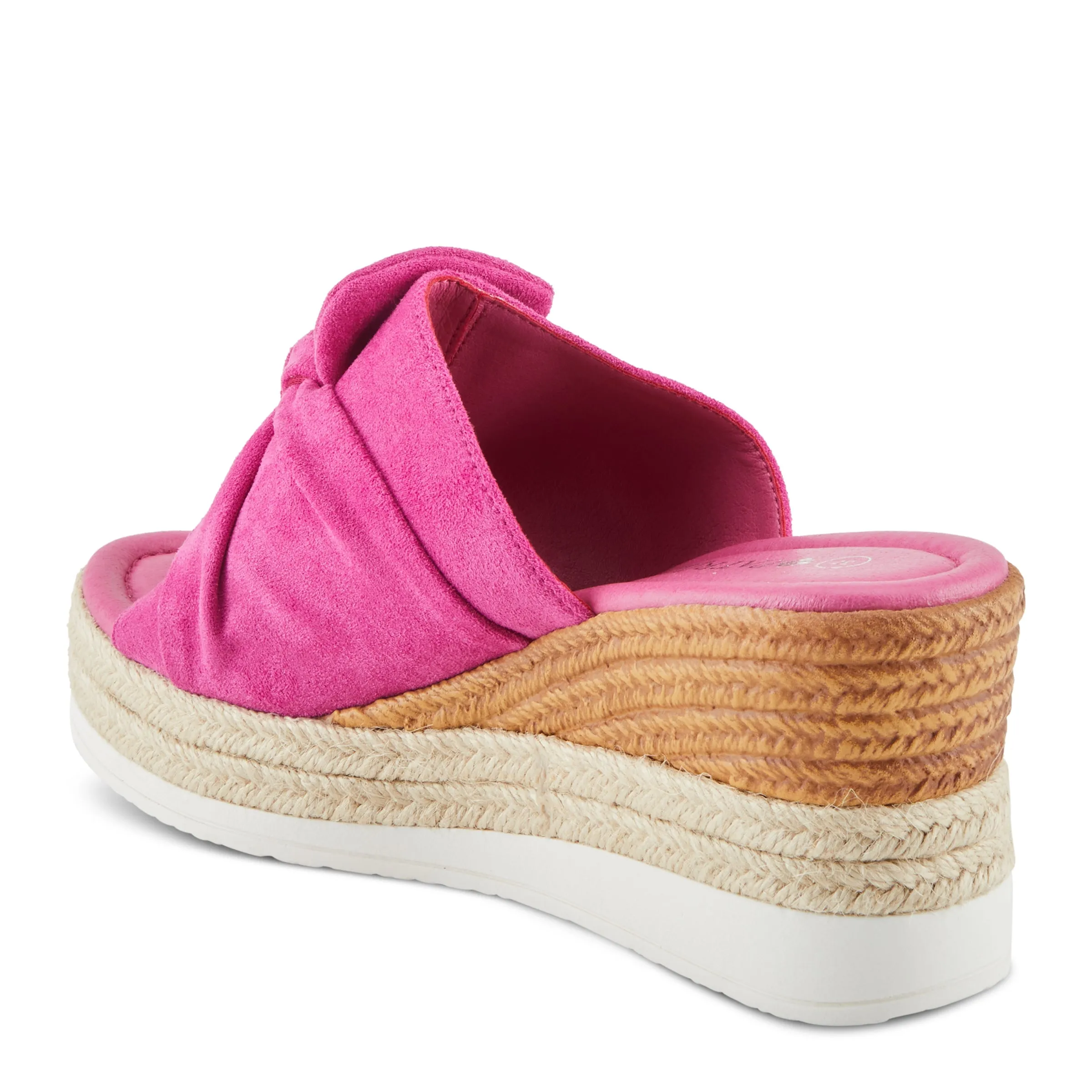 Spring Step Shoes  Patrizia Bellaluce Sandals Women’s Vegan Wedge 3.25”