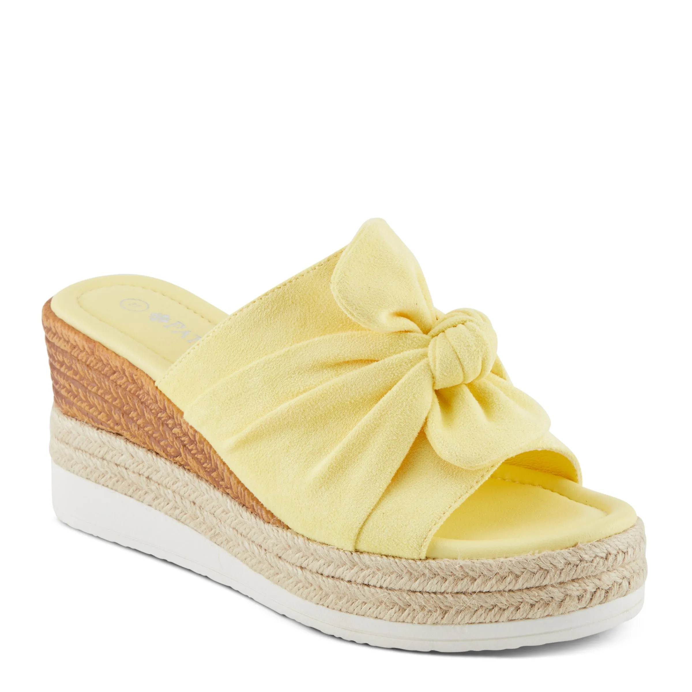 Spring Step Shoes  Patrizia Bellaluce Sandals Women’s Vegan Wedge 3.25”