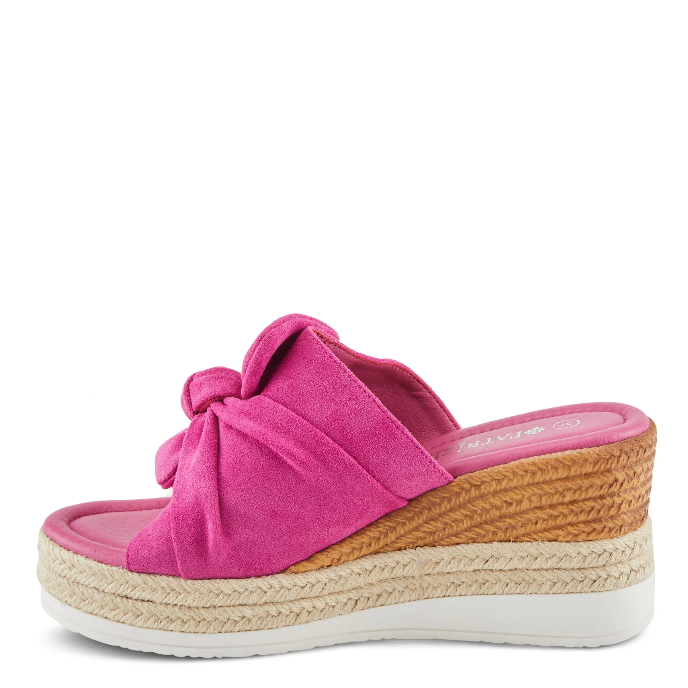 Spring Step Shoes  Patrizia Bellaluce Sandals Women’s Vegan Wedge 3.25”