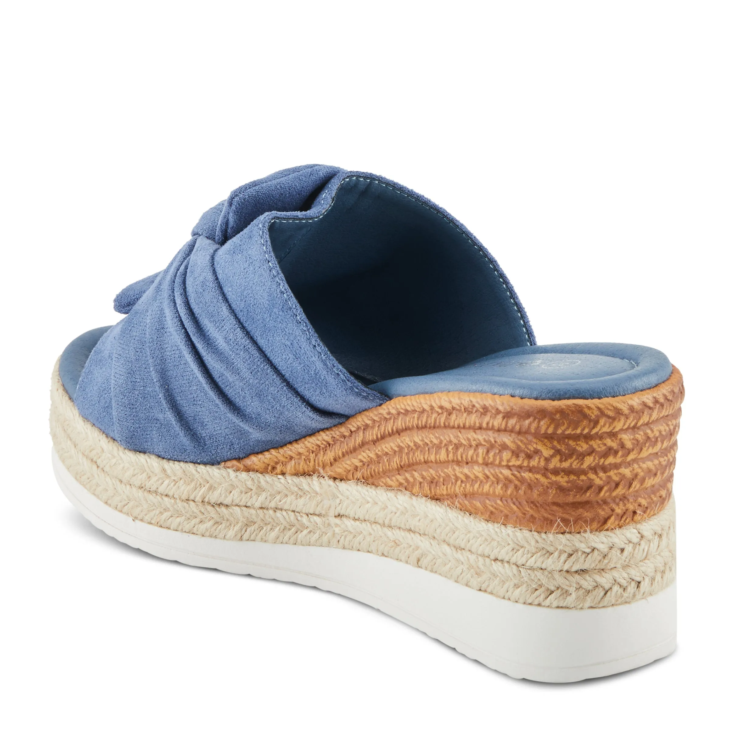 Spring Step Shoes  Patrizia Bellaluce Sandals Women’s Vegan Wedge 3.25”