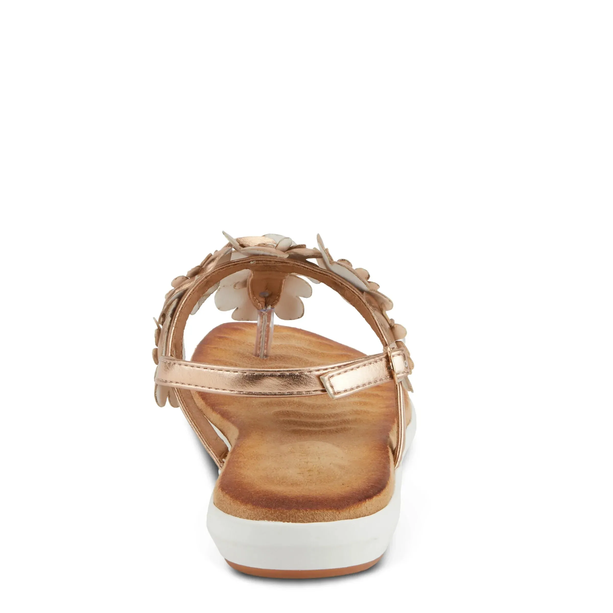 Spring Step Shoes  Patrizia Momento Women’s Vegan Thong Sandals With Flowers