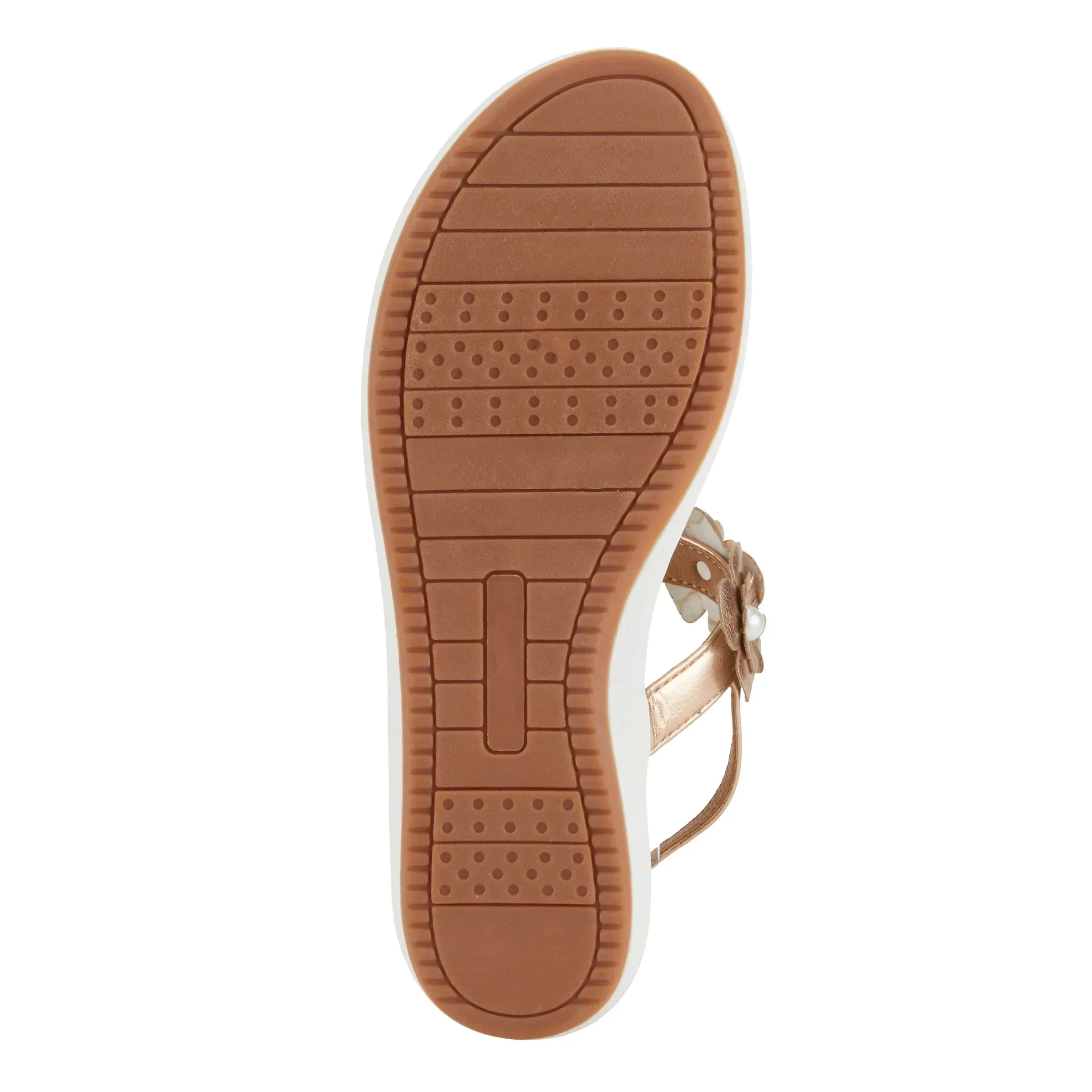 Spring Step Shoes  Patrizia Momento Women’s Vegan Thong Sandals With Flowers