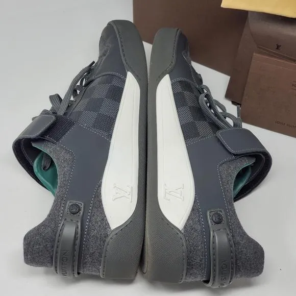 Trendy Inspired Louis Vuitton Graphite Elliptic Sneakers