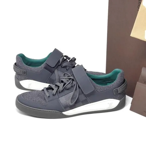 Trendy Inspired Louis Vuitton Graphite Elliptic Sneakers