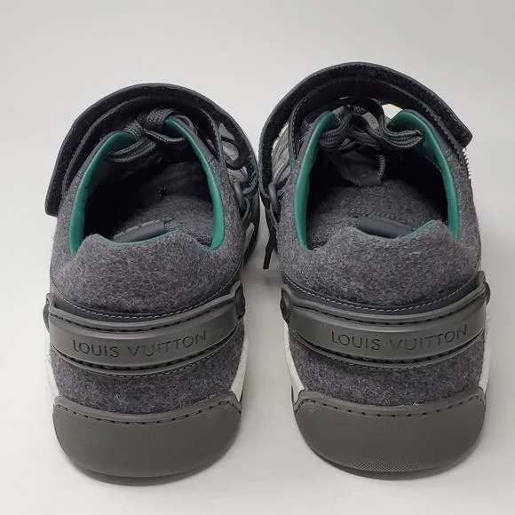 Trendy Inspired Louis Vuitton Graphite Elliptic Sneakers