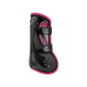 Veredus Carbon Gel Vento Tendon Boots - Horse - Black/Light Pink