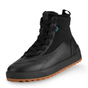 Vessi Men's Alta High Top in Asphalt Black/Gum