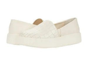 Vince Camuto Abbinna Antique White Platform Wedge Slip on Loafer Sneakers