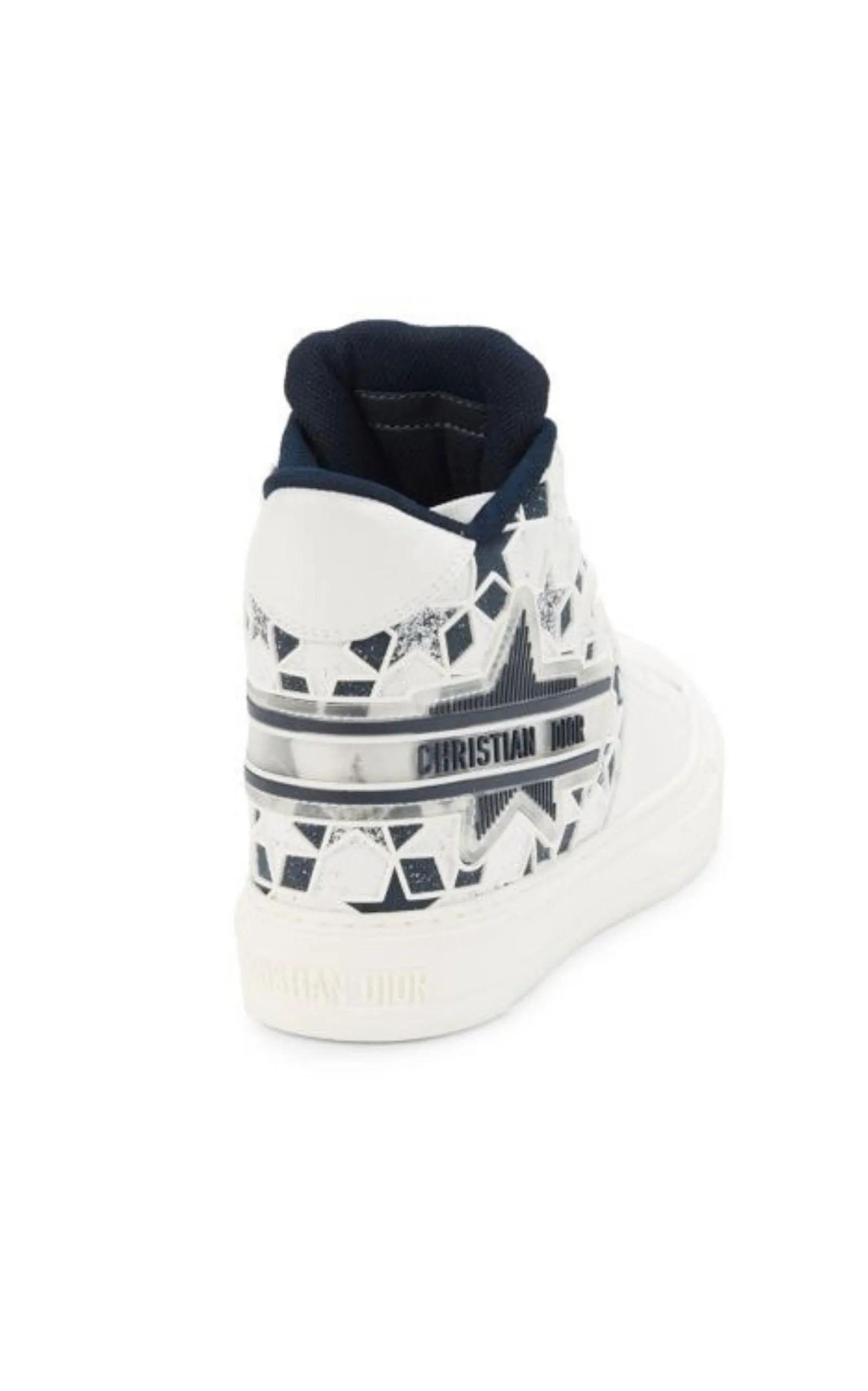 Walk N Dior Star High Top Sneakers