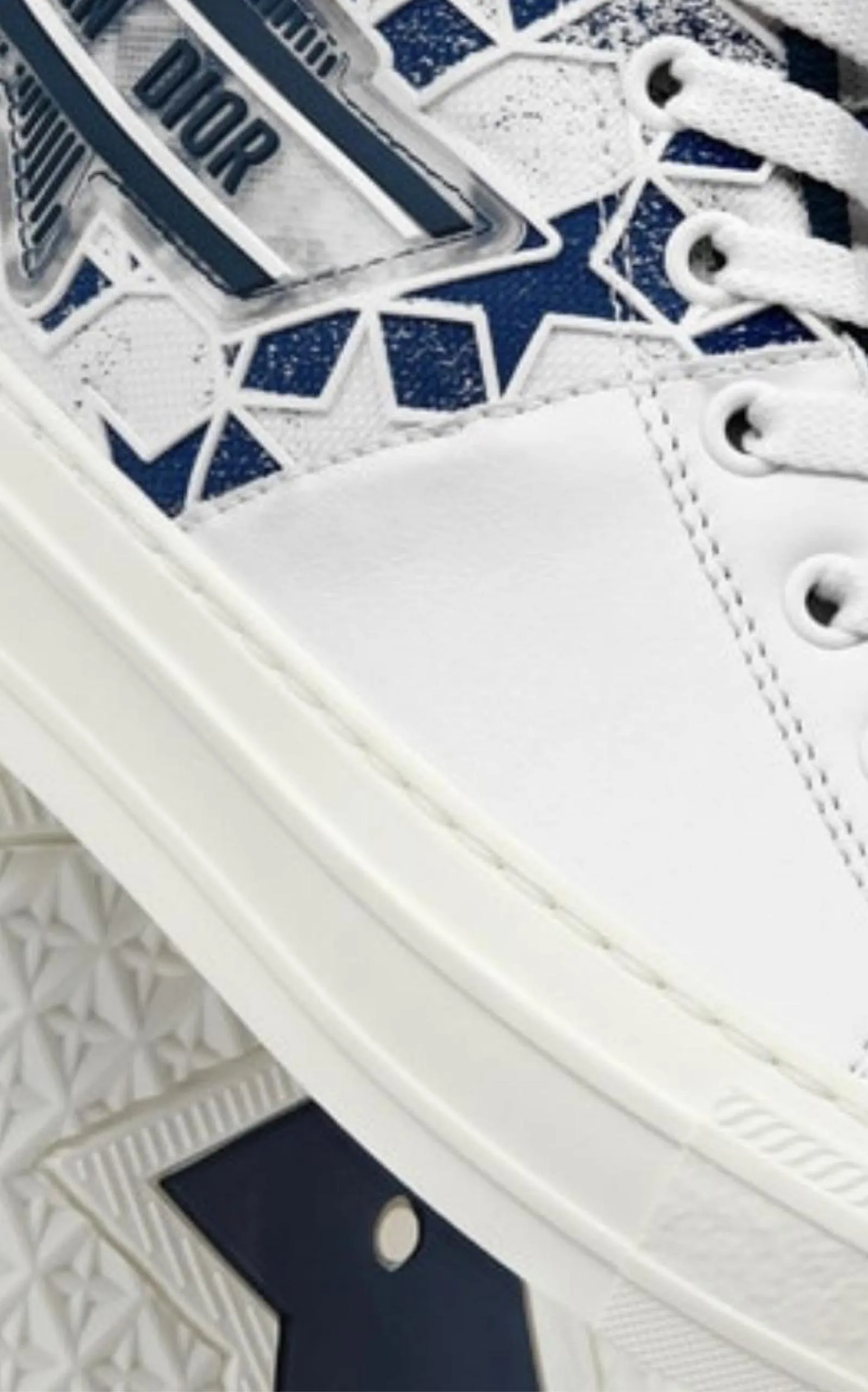 Walk N Dior Star High Top Sneakers