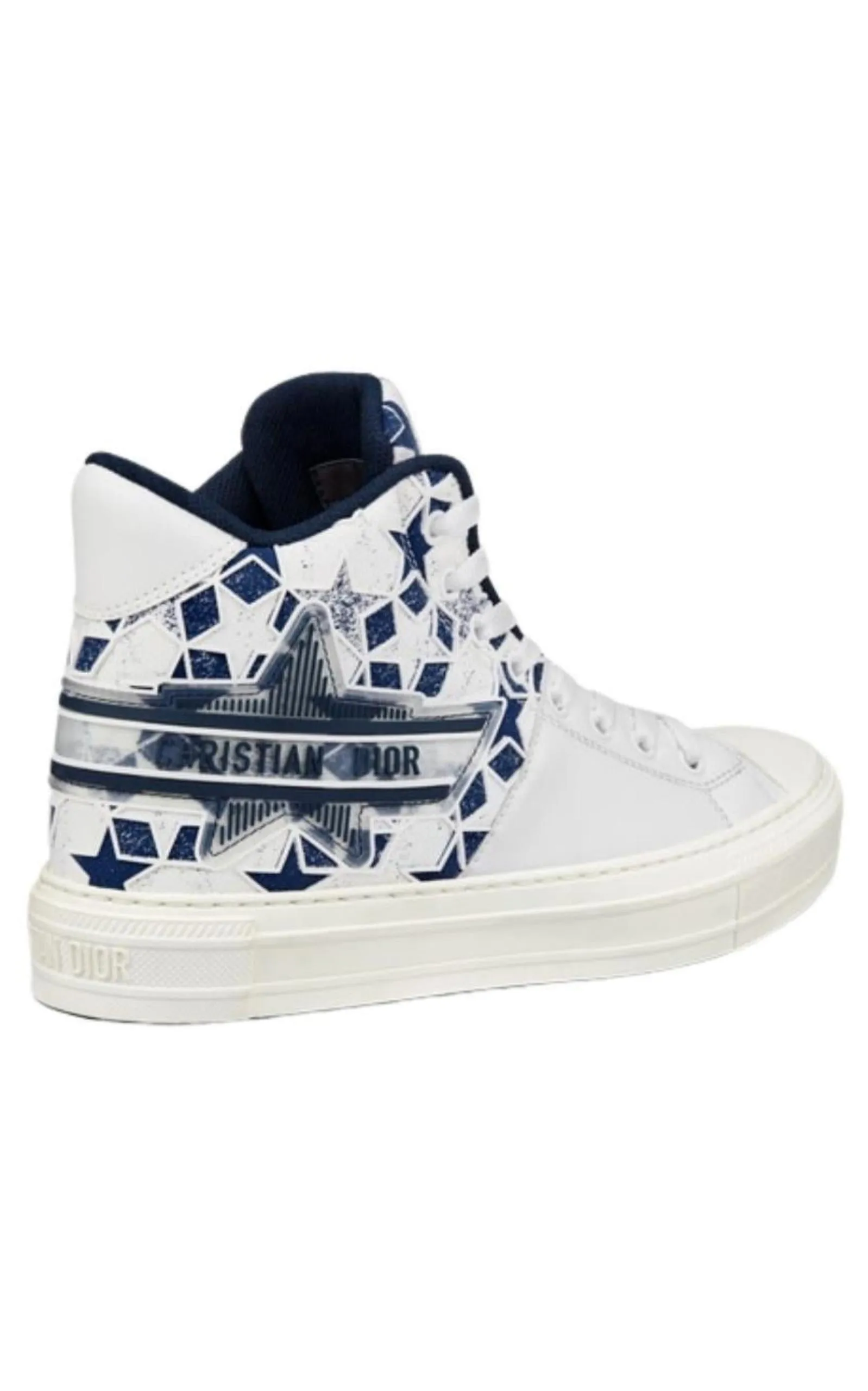 Walk N Dior Star High Top Sneakers