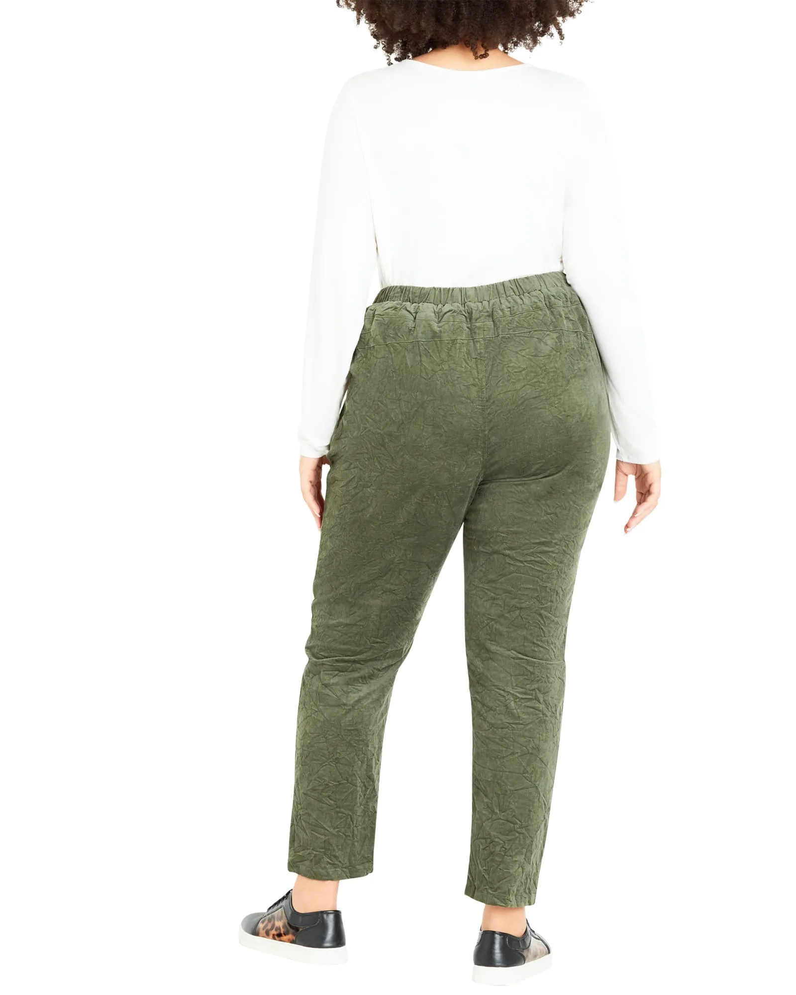 Walk On By Pant | Olive Green
