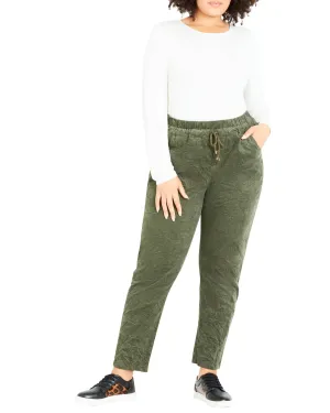 Walk On By Pant | Olive Green