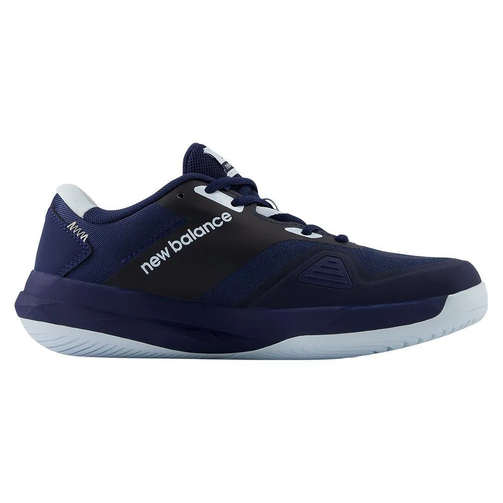 Women`s FuelCell 796v4 D Width Tennis Shoes Navy and Quarry Blue
