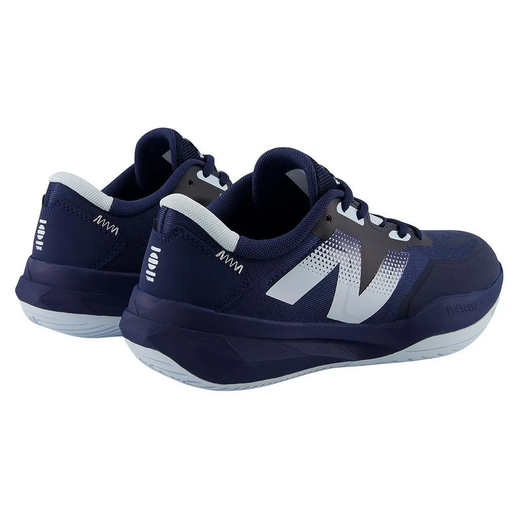 Women`s FuelCell 796v4 D Width Tennis Shoes Navy and Quarry Blue