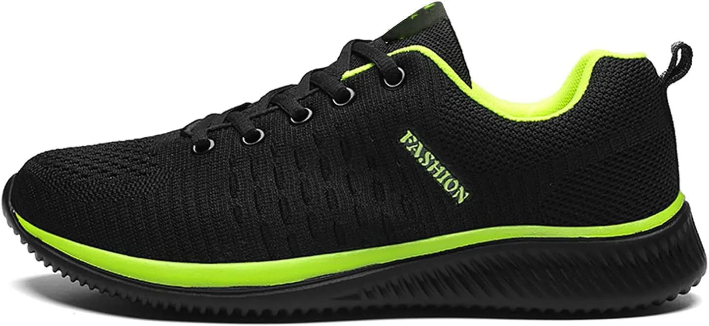 Womens Lace Up Running Shoes Non Slip Walking Shoes Mens Dress Shoes Breathable Ladies Shoes Casual Black Platform Sneaker Platform Tennis Shoe Cross Trainer Shoe