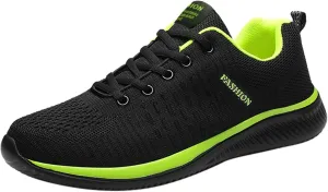 Womens Lace Up Running Shoes Non Slip Walking Shoes Mens Dress Shoes Breathable Ladies Shoes Casual Black Platform Sneaker Platform Tennis Shoe Cross Trainer Shoe