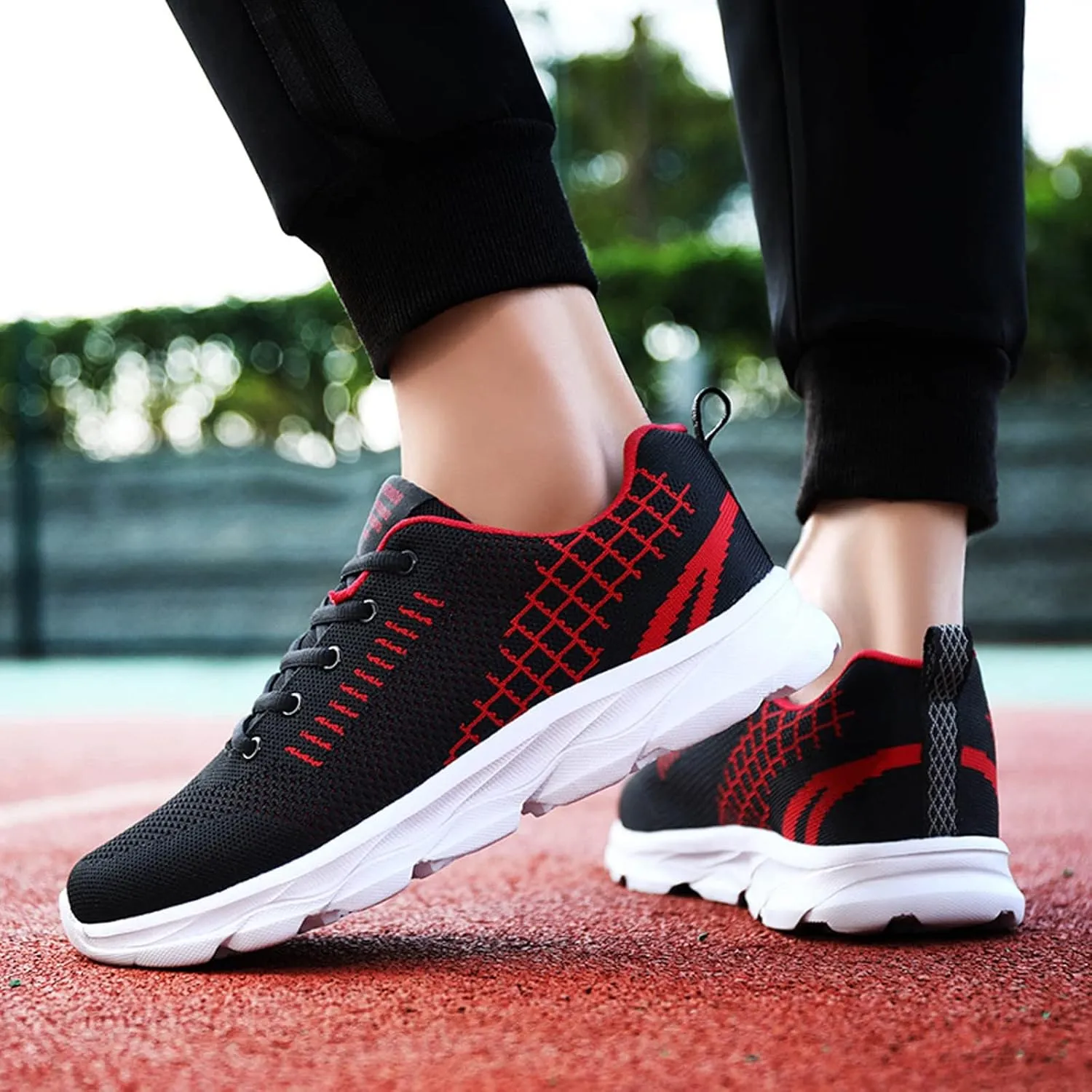 Women's Running Walking Tennis Shoes Comfortable Lace Up Running Shoes for Men Workout Men's Shoes Casual Casual Sneakers Slip On Tennis Shoe Trainers Shoe