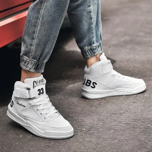 YOURSE Unisex High Top Vulcanized Sneakers