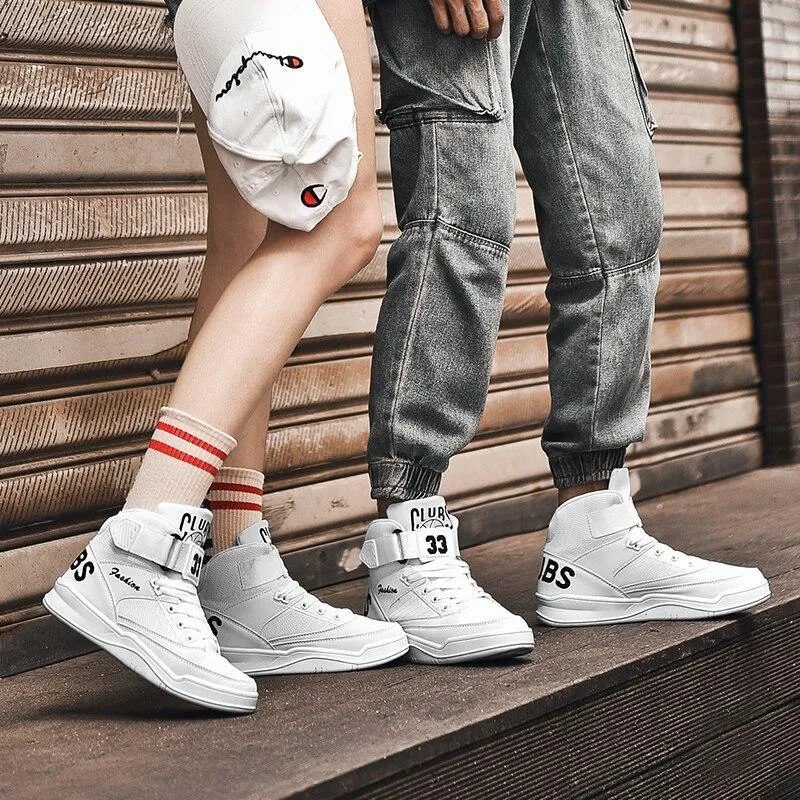YOURSE Unisex High Top Vulcanized Sneakers