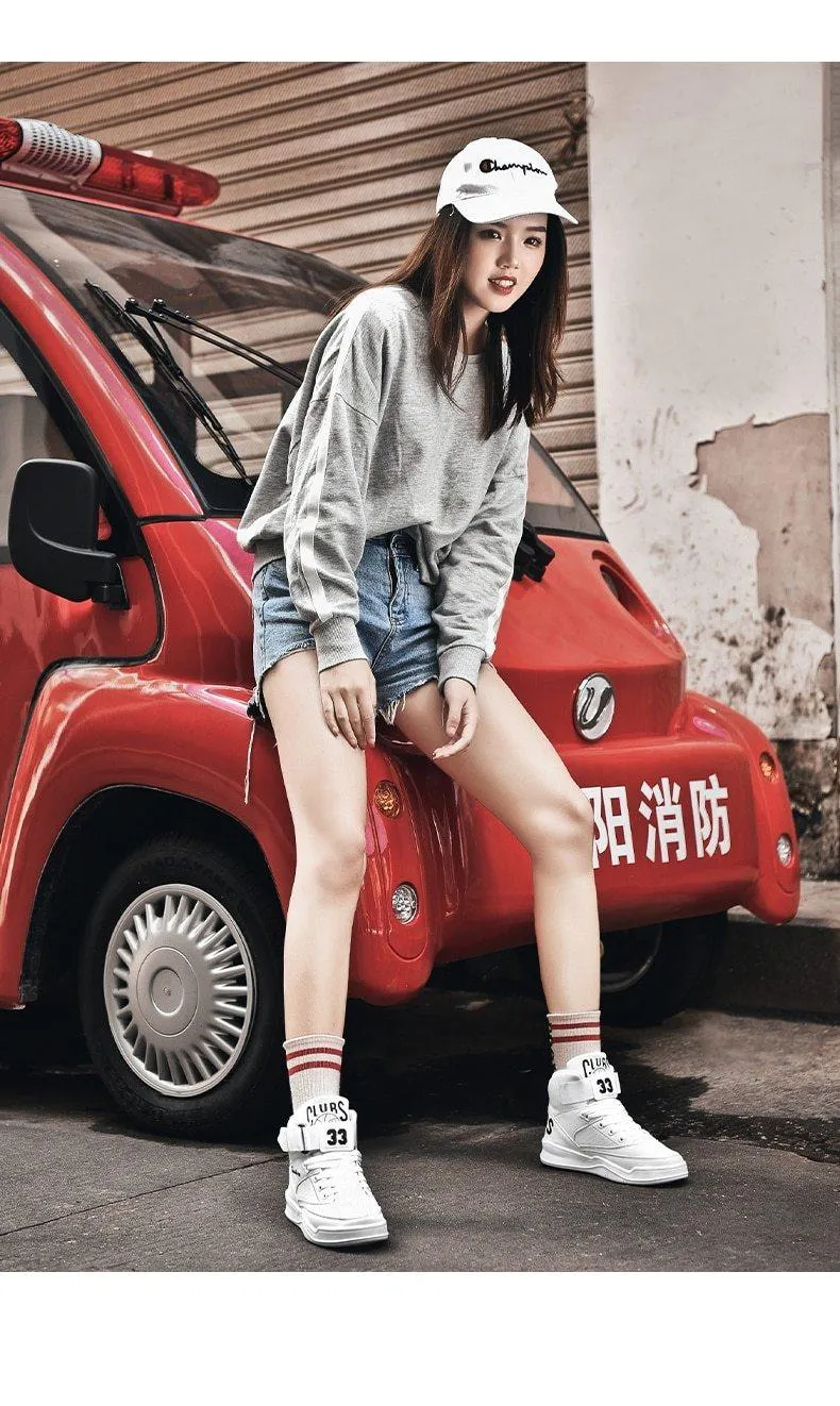 YOURSE Unisex High Top Vulcanized Sneakers